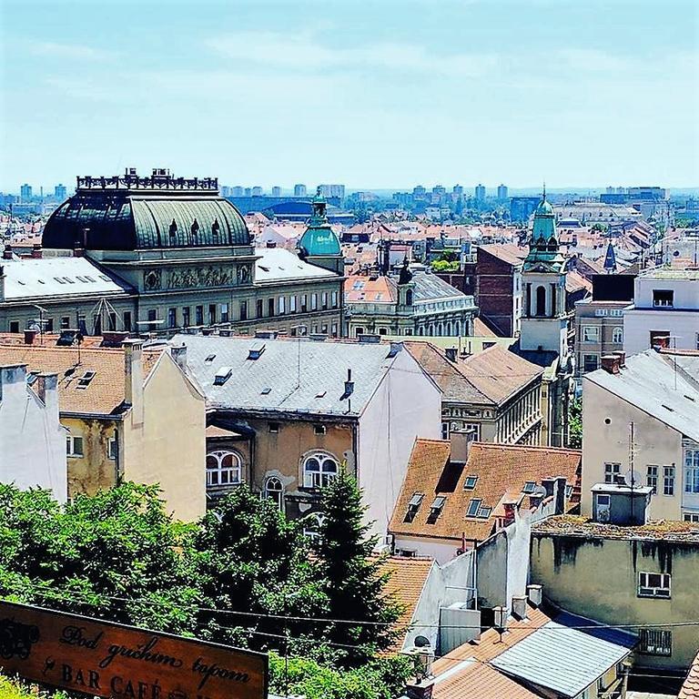 Apartment Orange Purple Blue Zagreb Exterior foto
